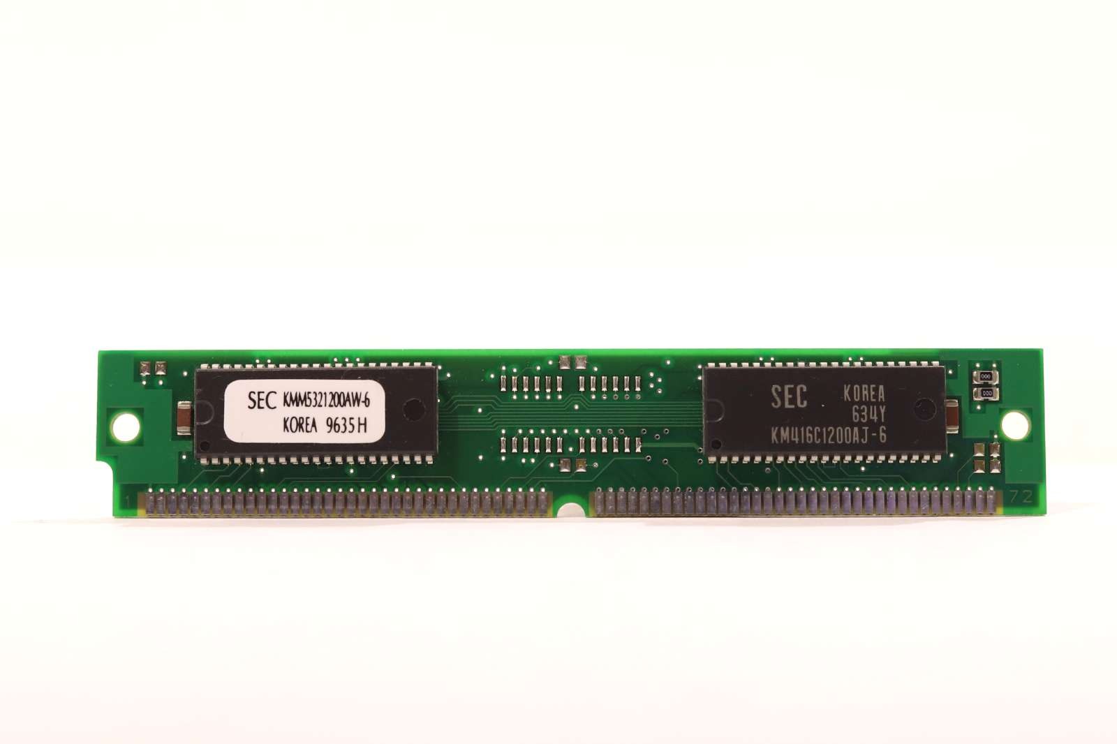 Модуль памяти Samsung 4 МБ 72-pin SIMM Non-Parity, 2 шт. (KMM5321200AW-6) — фото 2