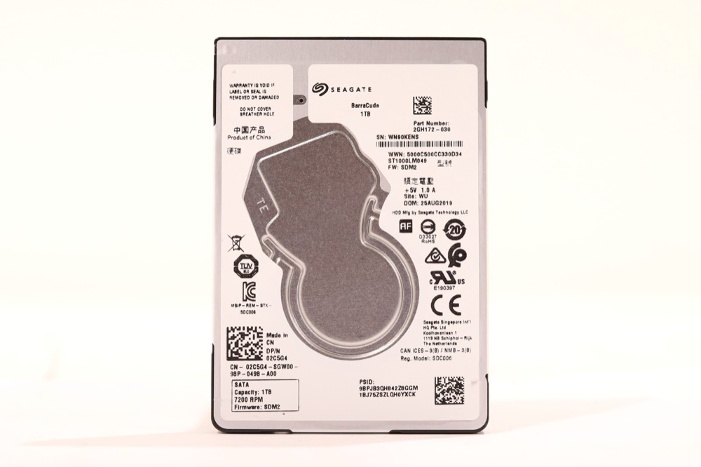 Жёсткий диск Seagate ST1000LM049 1TB 2.5" 6Gb/s 7.2K RPM SATA Hard Drive Dell P/N: 02C5G4 — фото 1