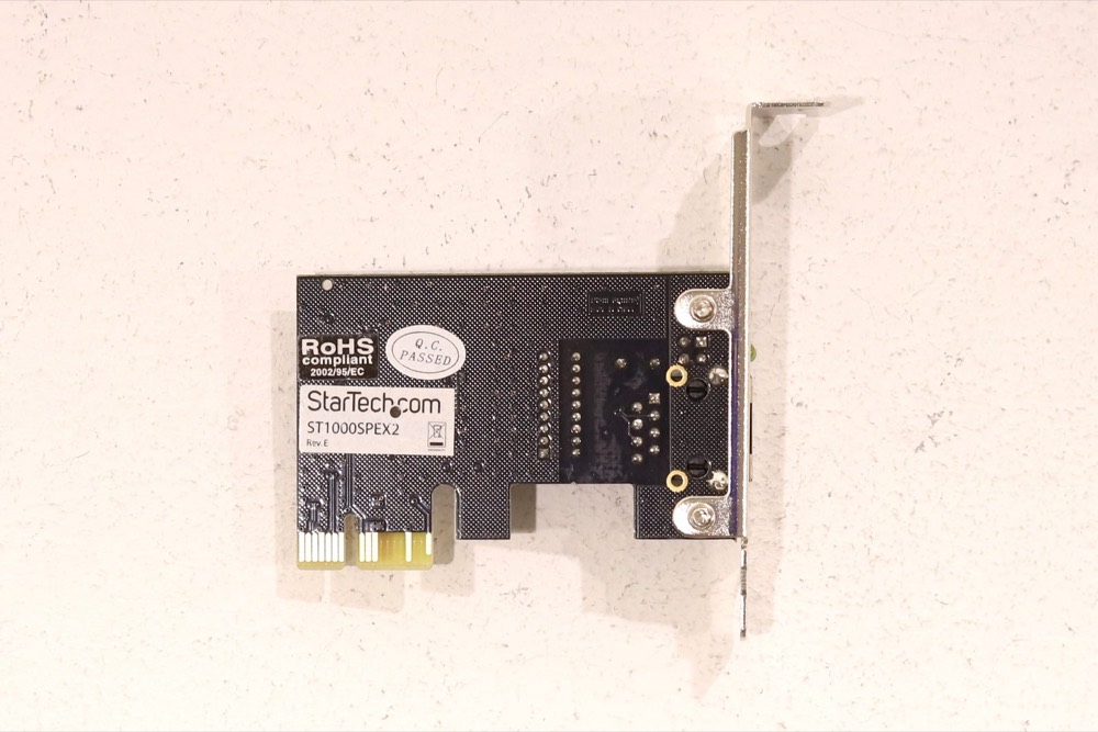 Сетевая карта StarTech Single-Port Gigabit PCIe x1 Ethernet Network Card P/N: ST1000SPEX2 — фото 3