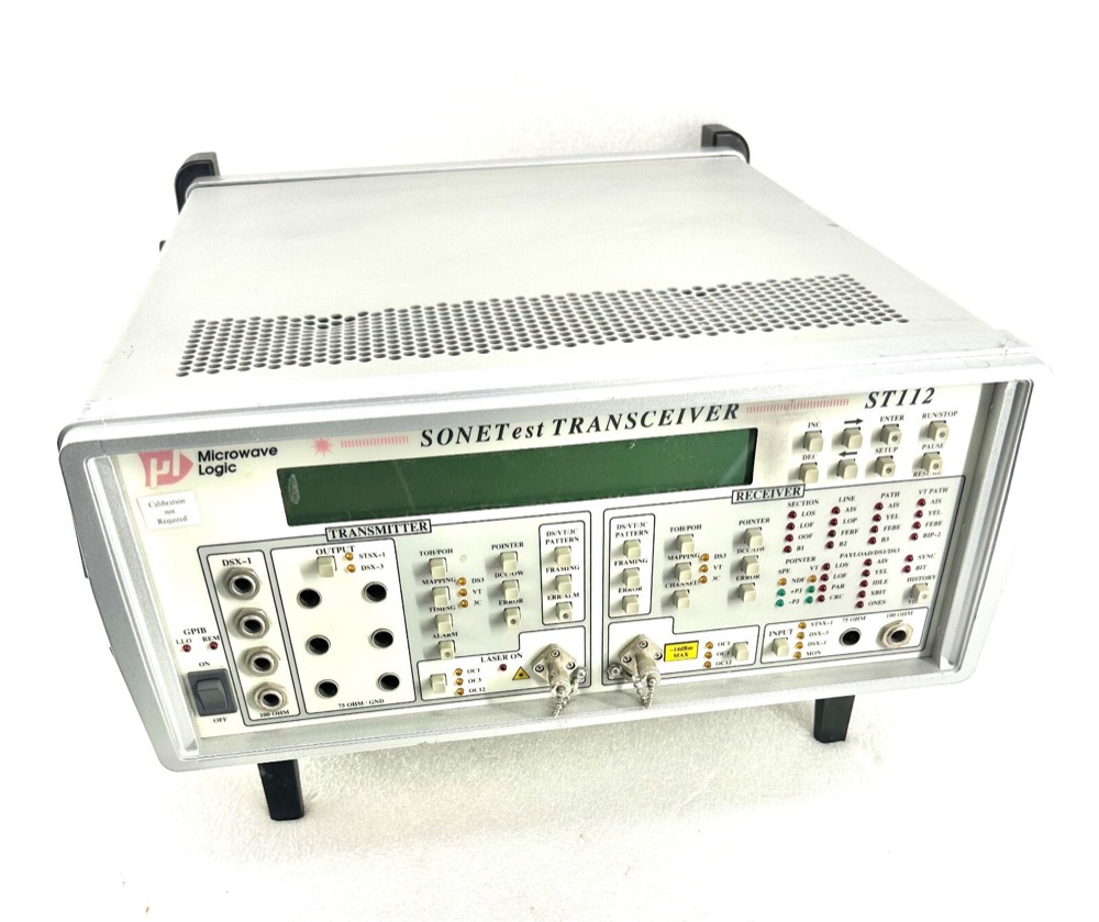 Компонент ST112E-OC3-ST-3C Tektronix Logic ST112 SONET Trans Test Set. (Powers on As Is) — фото 1