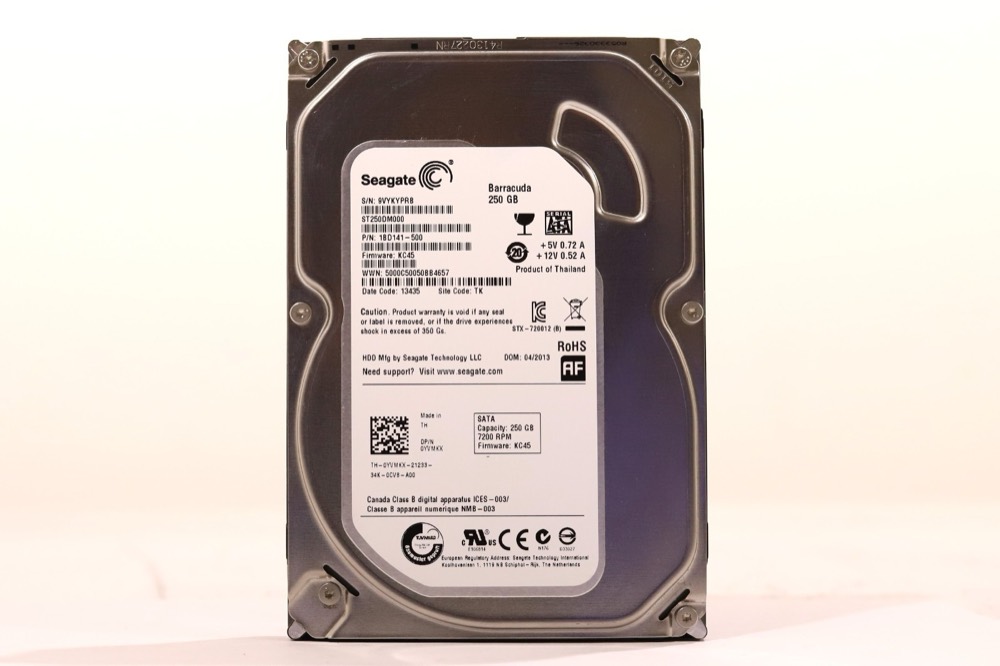 Жёсткий диск Seagate ST250DM000 250GB 3.5" 6Gb/s 16MB 7.2K RPM SATA HDD Dell P/N: 0YVMKX — фото 1