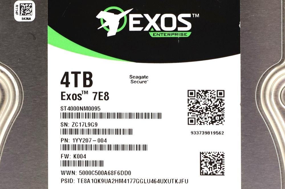 Компонент Seagate ST4000NM0095 4TB 3.5" 6Gb/s 256MB 7.2K RPM SAS Drive P/N: 1YY207-004 — фото 3
