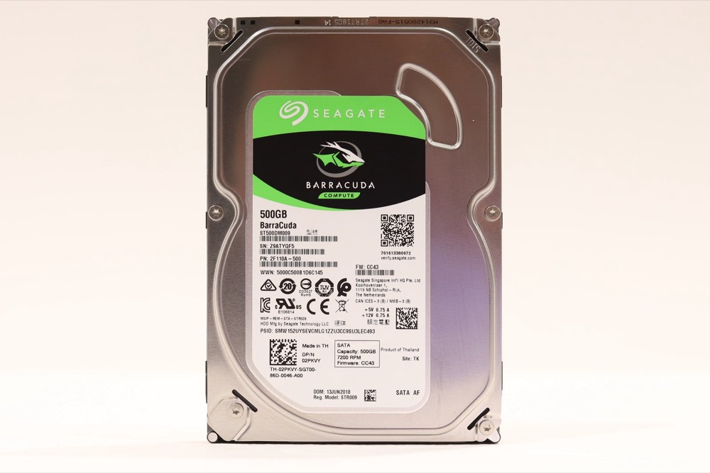 Жёсткий диск Seagate ST500DM009 500GB 3.5" 6Gb/s 7.2K RPM SATA Hard Drive Dell P/N: 02PKVY — фото 1