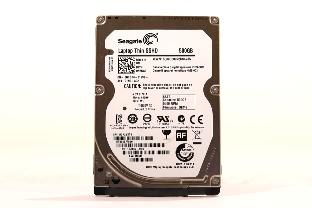 Жёсткий диск Dell ST500LM000 500GB 2.5" 6Gb/s 64MB 5.4K RPM SATA Hard Drive Dell P/N: 0N7GG6 — фото 1