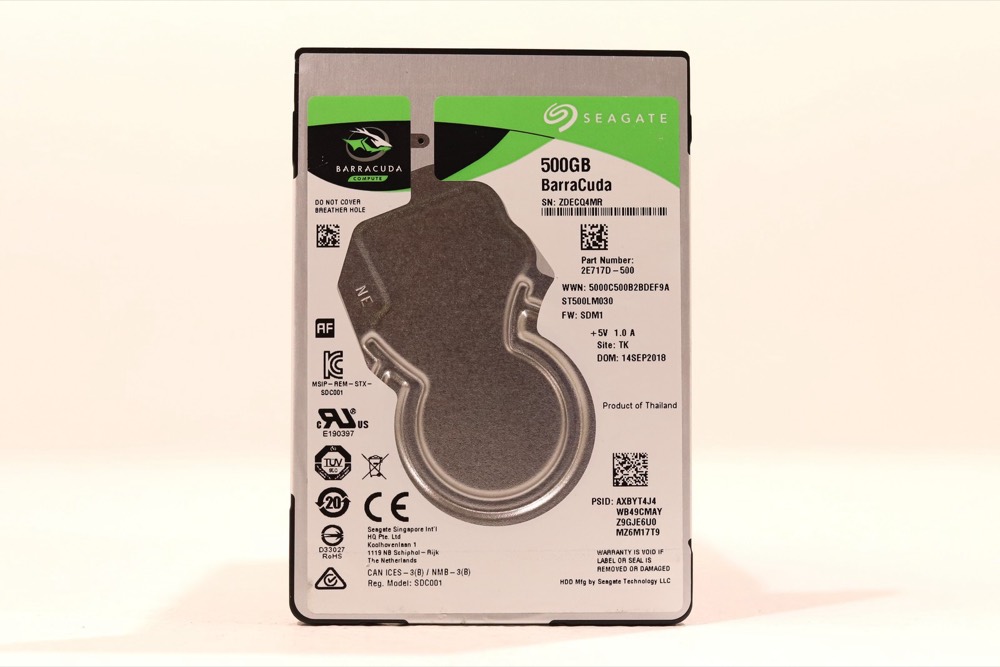 Жёсткий диск Seagate ST500LM030 500GB 2.5" 6Gb/s 128MB 5.4K RPM SATA HDD P/N: 2E717D-500 — фото 1