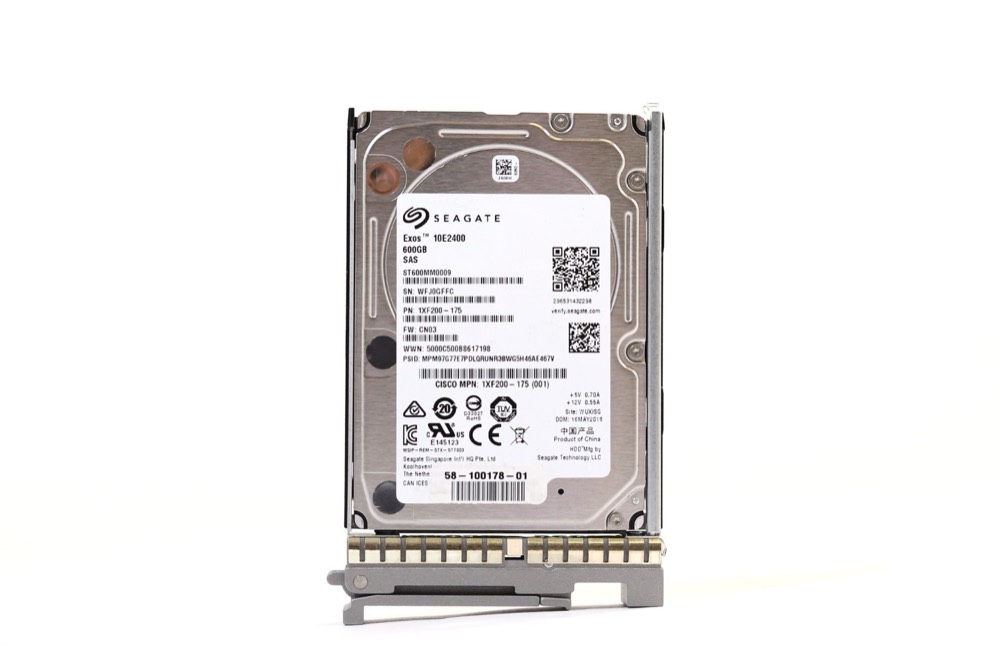 Жёсткий диск Seagate 600 ГБ SAS 12 Гбит/с 10K 2,5" с салазками (ST600MM0009, 1XF200-175) — фото 1