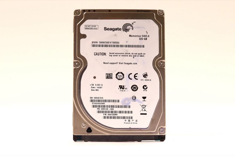 Жёсткий диск Seagate ST9320325AS 320GB 2.5" 3Gb/s 8MB 5.4K RPM SATA Hard Drive P/N:9HH13E-500 — фото 1