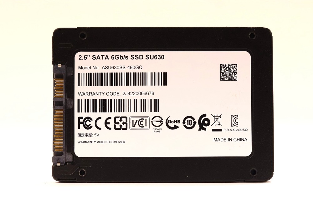 SSD-накопитель ADATA SU630 480GB 2.5" 6GB/s SATA Solid State Drive P/N: ASU630SS-480GQ Tested — фото 2