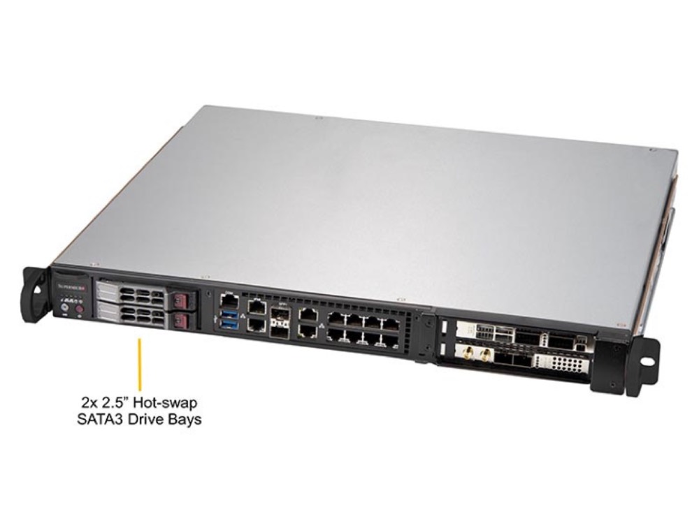 Аксессуар Supermicro 1U IoT SuperServer Barebone (SYS-1019D-16C-FHN13TP) — фото 1