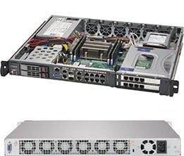 Сервер Supermicro SYS-1019D-4C-FHN13TP 1U — фото 1
