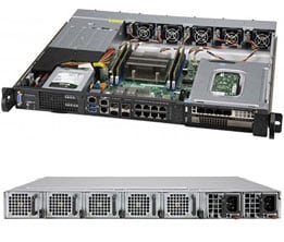 Сервер Supermicro SYS-1019D-4C-RAN13TP+ 1U — фото 1