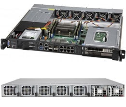 Сервер Supermicro SYS-1019D-4C-RDN13TP+ 1U — фото 1