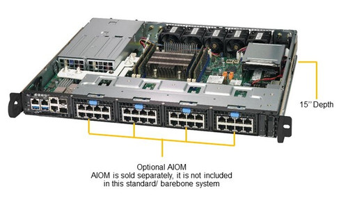 Сервер SuperMicro SYS-1019D-FRN5TP 1U 400W Server w/ X11SDS-8C MB — фото 1