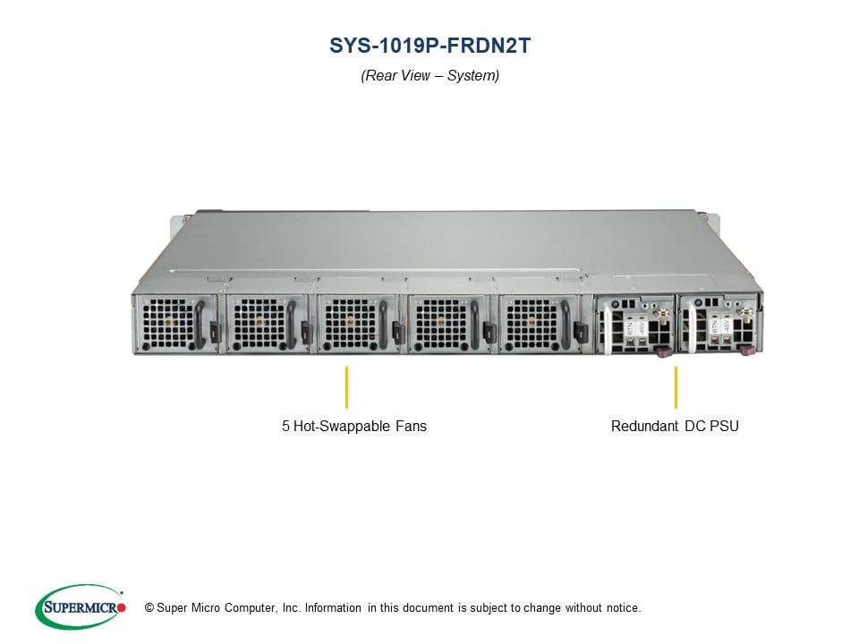 Сервер Supermicro SYS-1019P-FRDN2T 1U — фото 5