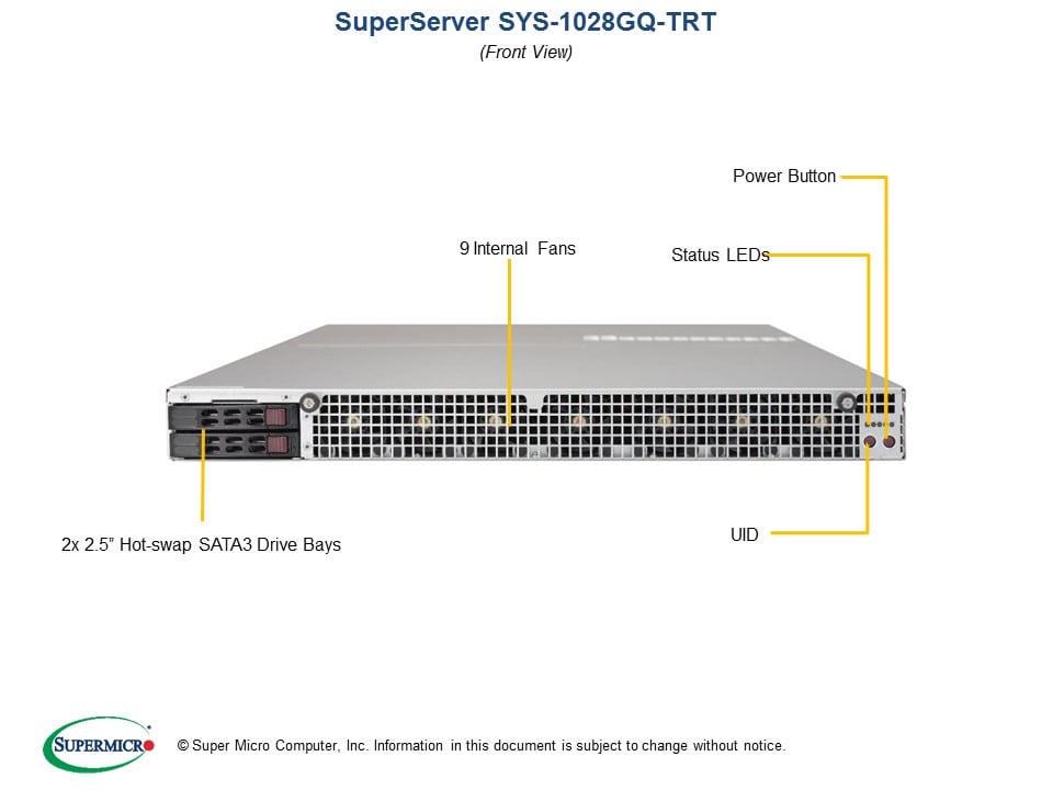 Сервер Supermicro SYS-1028GQ-TRT 1U — фото 4