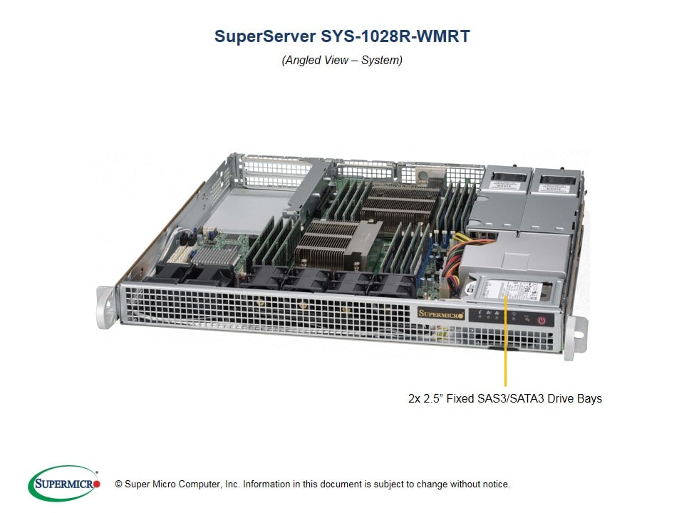 Сервер Supermicro SYS-1028R-WMRT 1U — фото 2