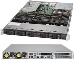 Сервер Supermicro SYS-1028U-TNRTP_ 1U — фото 1
