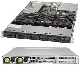 Сервер Supermicro SYS-1028U-TNRT_ 1U — фото 1