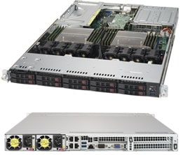 Сервер Supermicro SYS-1028UX-LL3-B8 1U — фото 1