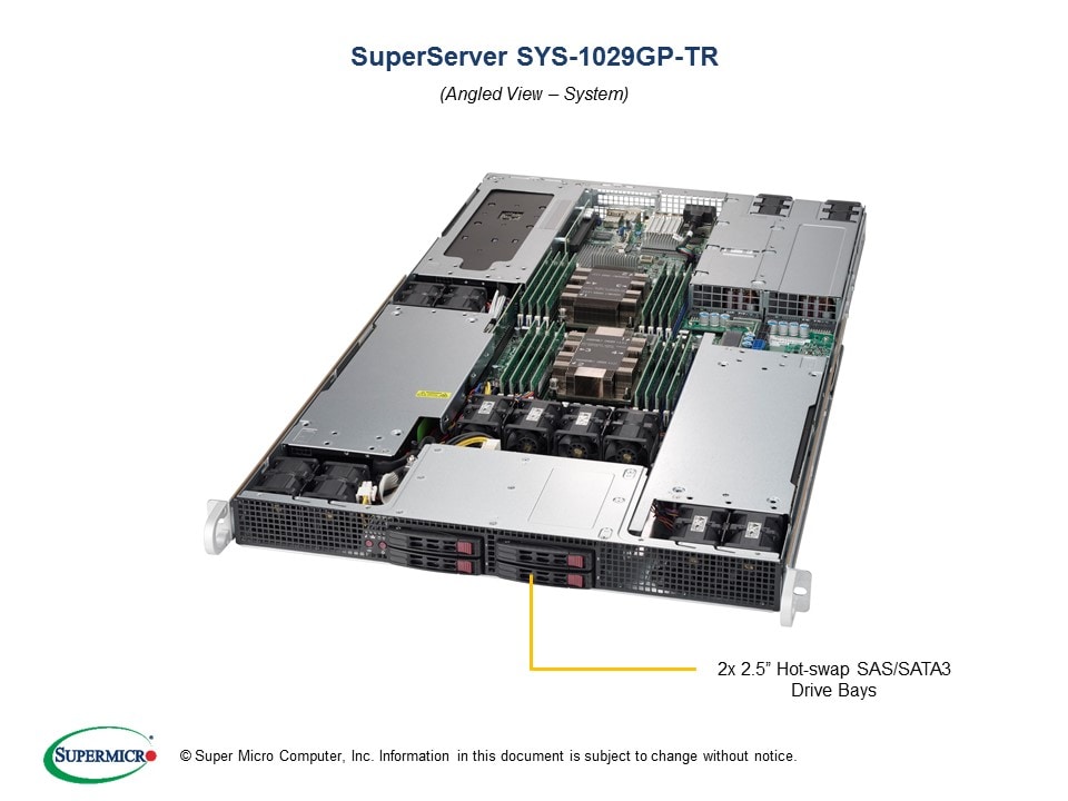 Сервер Supermicro SYS-1029GP-TR 1U — фото 2