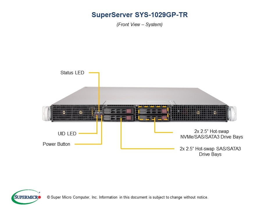 Сервер Supermicro SYS-1029GP-TR 1U — фото 4