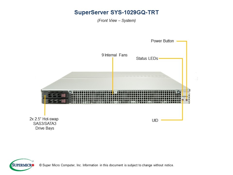 Сервер Supermicro SYS-1029GQ-TRT 1U — фото 4