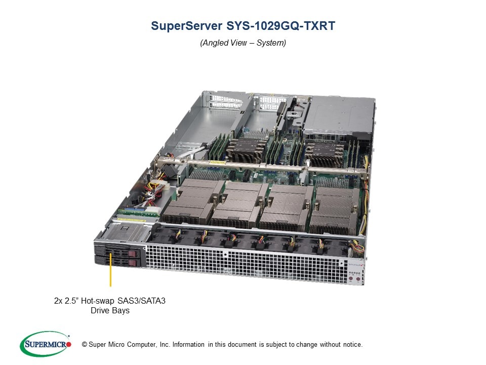 Сервер Supermicro SYS-1029GQ-TXRT 1U — фото 2