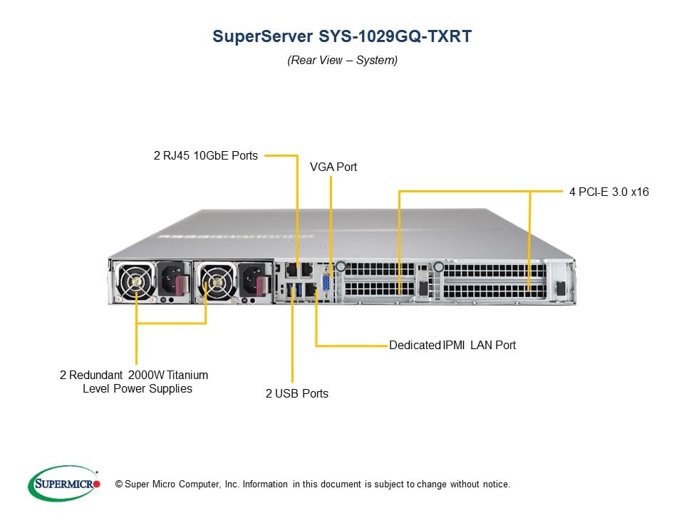 Сервер Supermicro SYS-1029GQ-TXRT 1U — фото 5