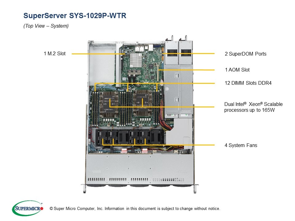 Сервер Supermicro SYS-1029P-WTR — фото 4