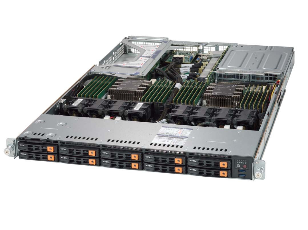 Сервер Supermicro 1U Ultra SuperServer (SYS-1029U-TN10RT) — фото 1