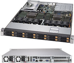 Сервер Supermicro SYS-1029U-TN12RV 1U — фото 1