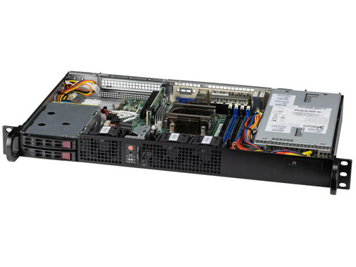 Сервер SuperMicro SYS-110A-24C-RN10SP 1U Redundant 300W PWS w/ AA3SSV-24C-SPLN10F MB — фото 1