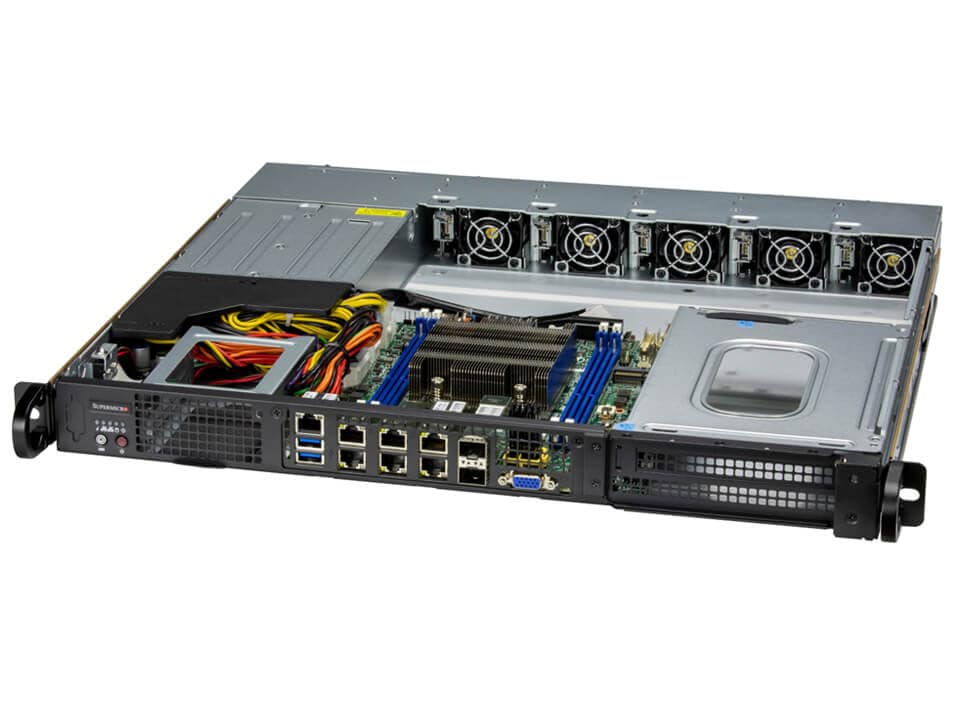 Сервер SuperMicro SYS-110D-14C-FRAN8TP 1U Redundant 800W Server — фото 2
