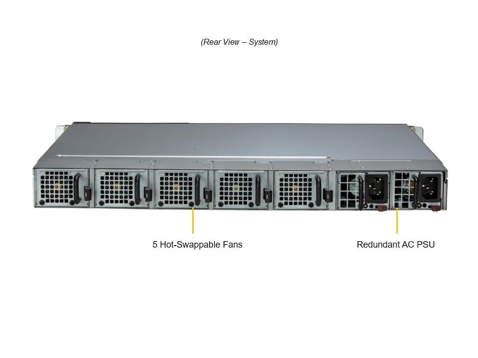 Сервер SuperMicro SYS-110D-14C-FRAN8TP 1U Redundant 800W Server — фото 6