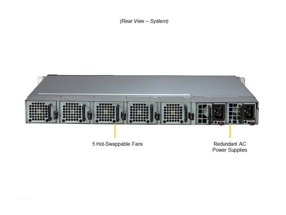 Сервер Supermicro 1U IOT/Embedded System (SYS-110D-8C-FRAN8TP) — фото 6