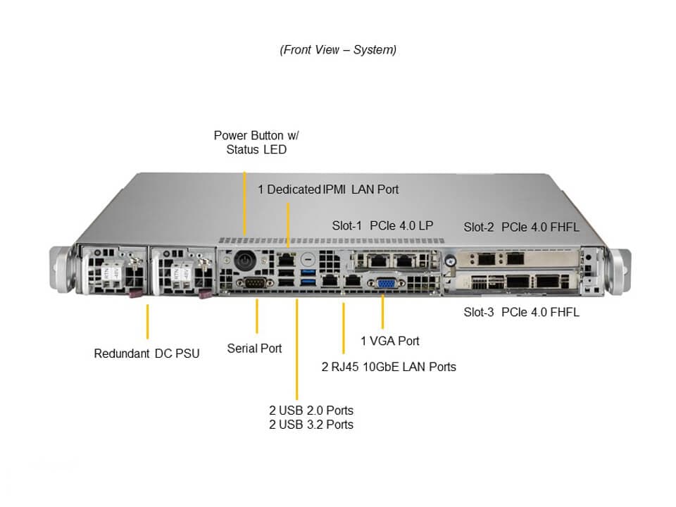 Промышленный edge-сервер Supermicro SYS-110P-FDWTR 1U — фото 4