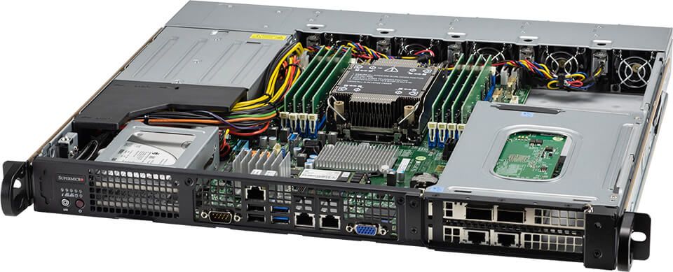 Сервер Supermicro 1U Gold Series Edge Server (SYS-110P-FRN2T-02-G1) — фото 1