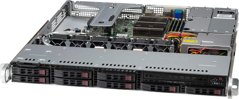 Сервер SuperMicro SYS-110T-M UP 1U X12STH-SYS, CSE-113MFAC2-407RCBP-1P,HF,RoHS — фото 2