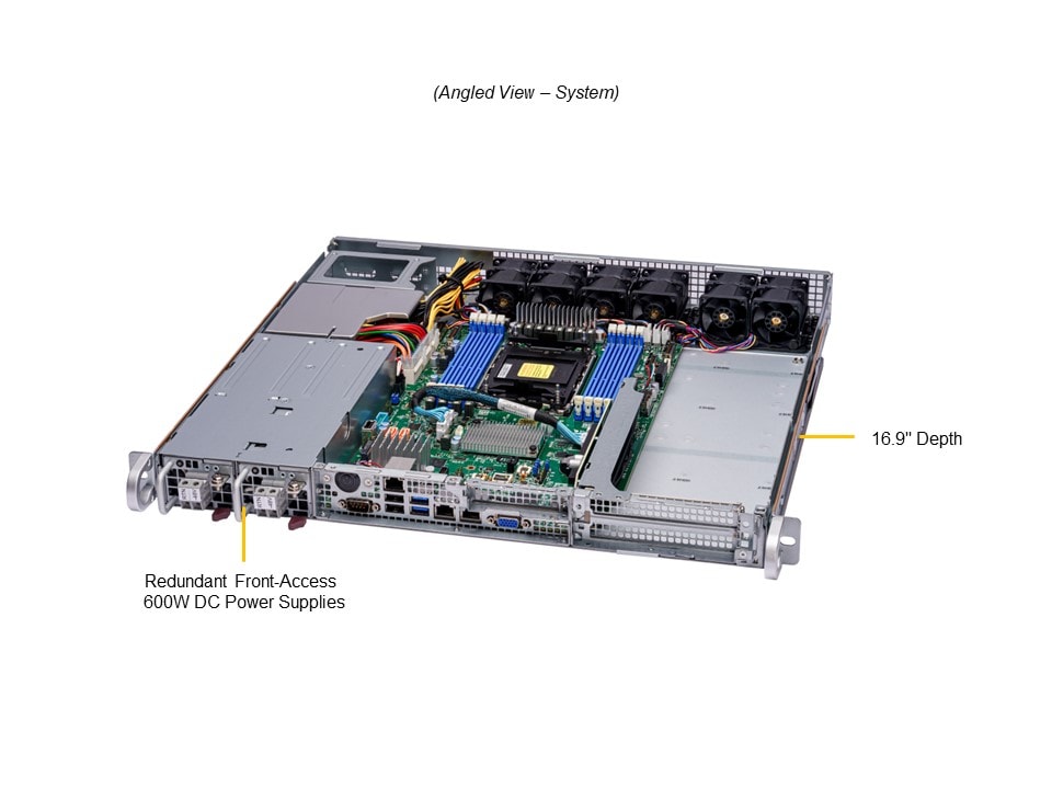 Промышленный edge-сервер Supermicro SYS-111E-FDWTR 1U — фото 2