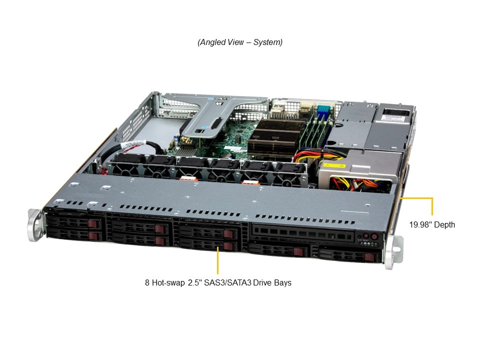 Сервер Supermicro 1U Mainstream SuperServer (SYS-111R-M) — фото 3