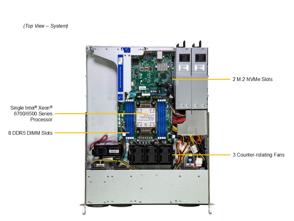 Промышленный edge-сервер Supermicro SYS-112B-WN2T 1U — фото 3