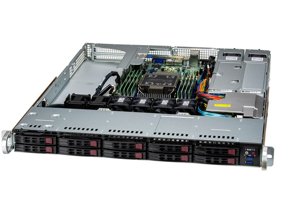 Сервер Supermicro 1U WIO SuperServer (SYS-112B-WR) — фото 1