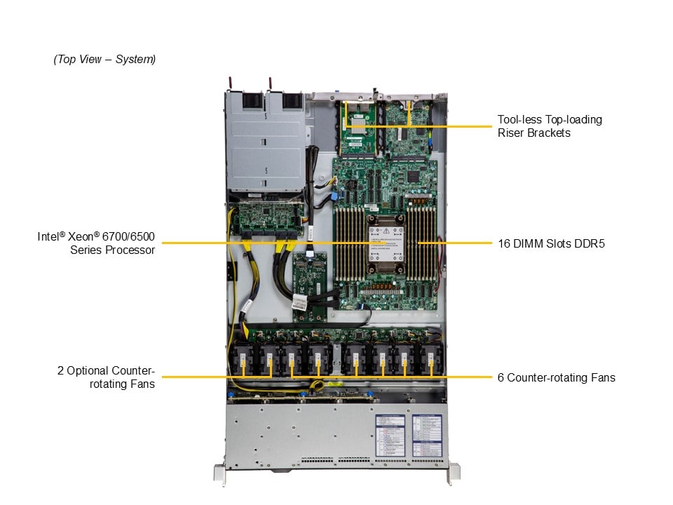 Сервер Supermicro 1U CloudDC SuperServer (SYS-112C-TN) — фото 4