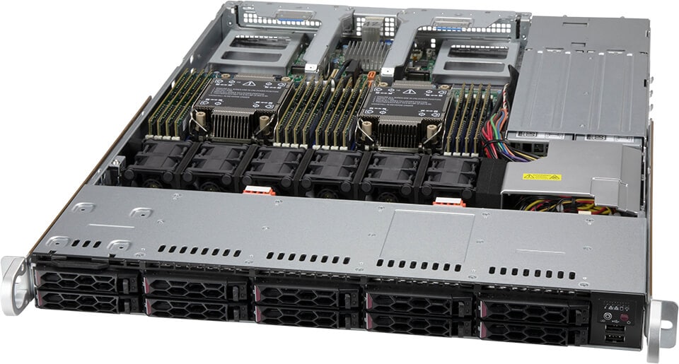 Сервер CloudDC Supermicro SYS-120C-TN10R 1U — фото 1