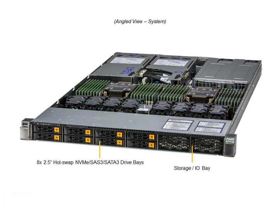 Сервер Hyper Supermicro SYS-120H-TNR 1U — фото 2
