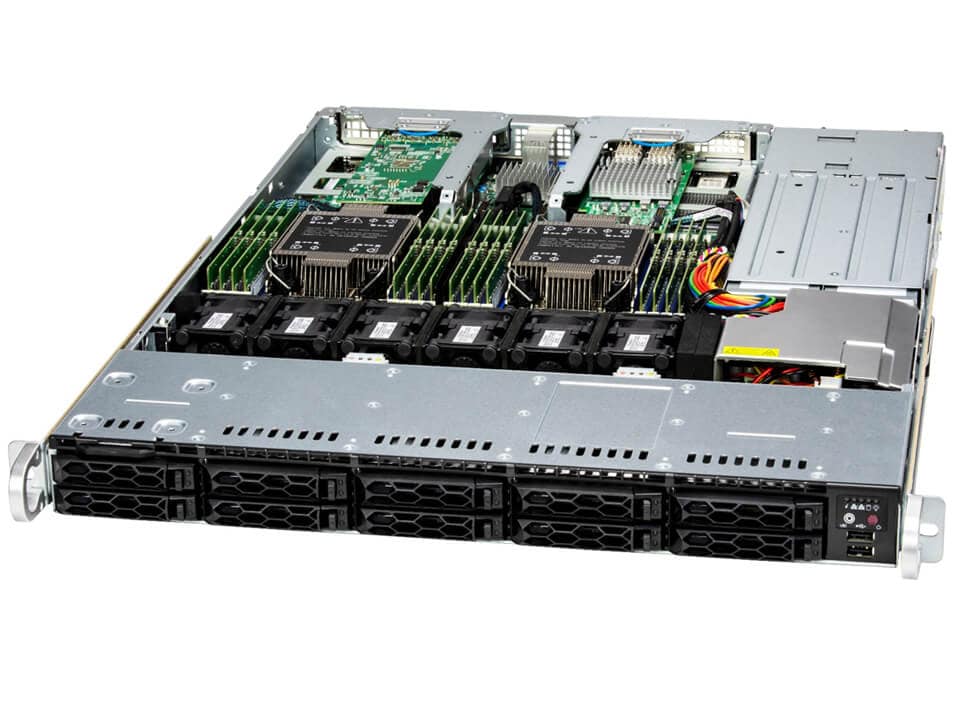 Сервер Supermicro 1U CloudDC SuperServer (SYS-121C-TN10R) — фото 2