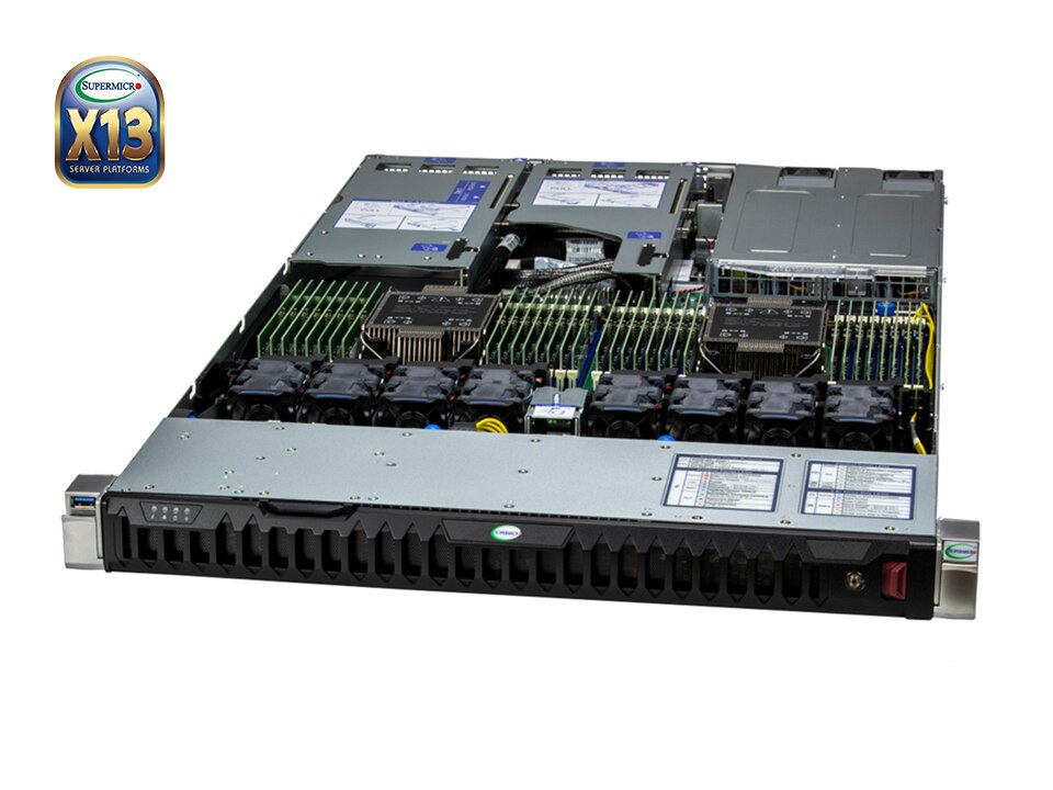 Сервер Supermicro 1U Hyper SuperServer (SYS-121H-TNR) — фото 1