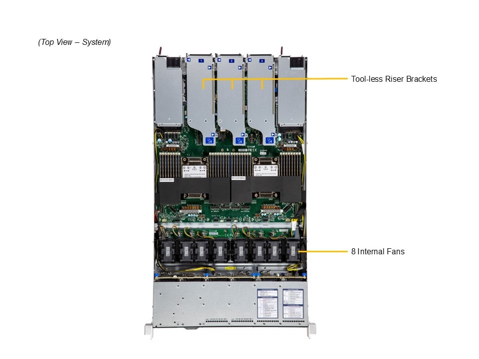 Сервер Supermicro 1U CloudDC SuperServer (SYS-122C-TN) 12×2,5" NVMe/SAS/SATA — фото 4