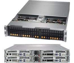 Сервер Supermicro SYS-2028BT-HNC1R_ 2U — фото 1