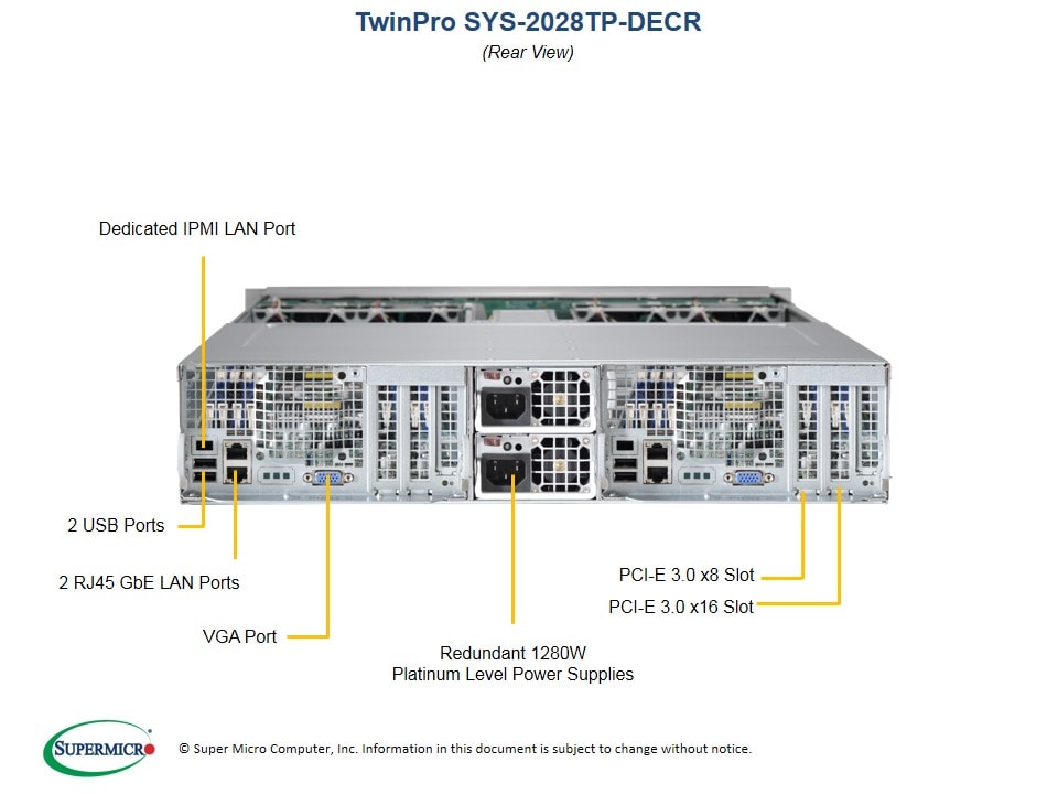 Сервер Supermicro SYS-2028TP-DECR 2U — фото 5